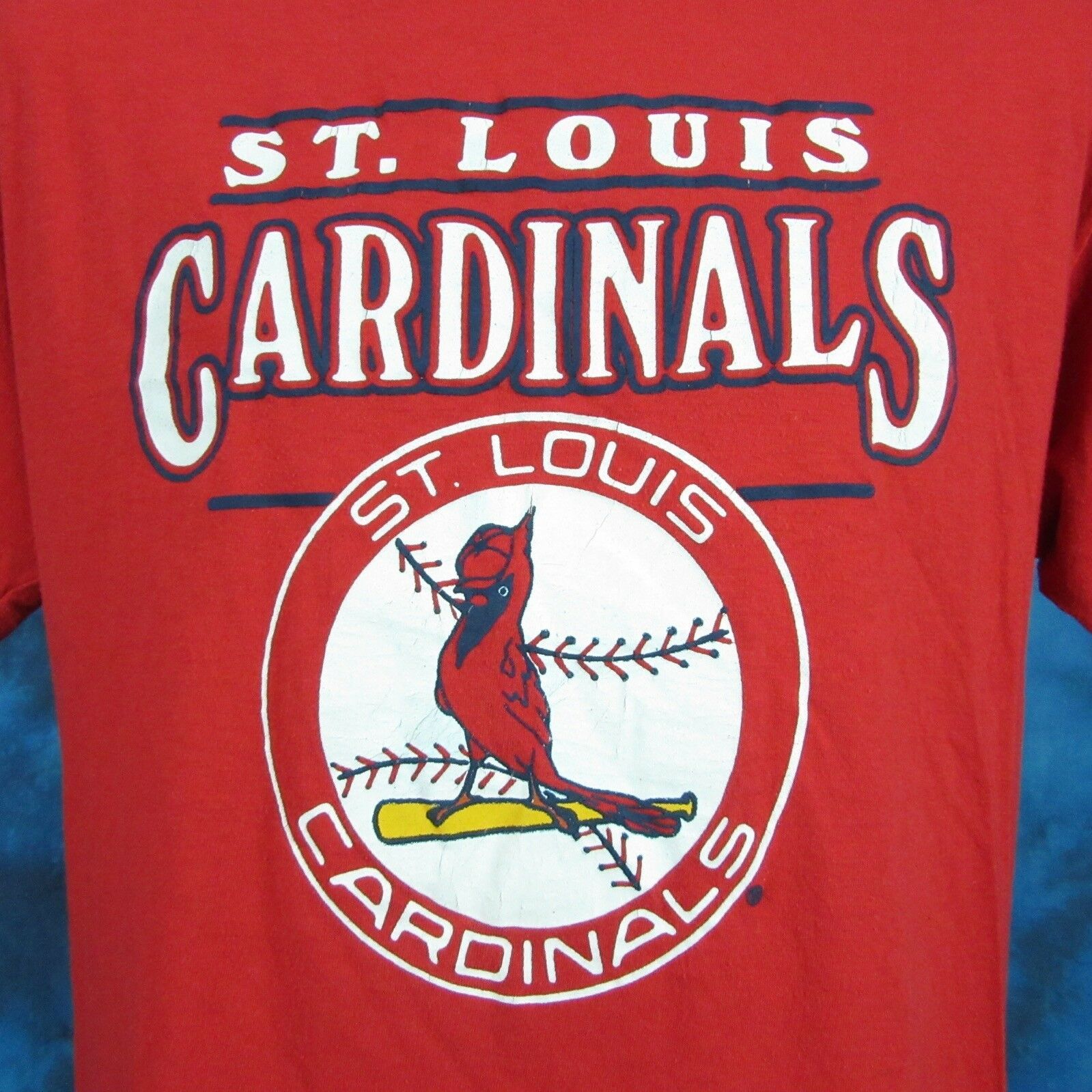 Vintage 80S St. Louis Cardinals Paper Thin Shirt