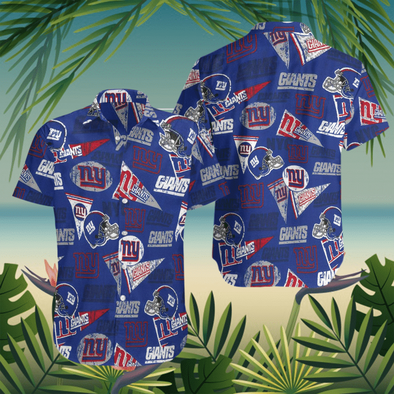 New York Giants Hawaiian Shirt For Men For Women - Your Go-To Tee by RoticStore