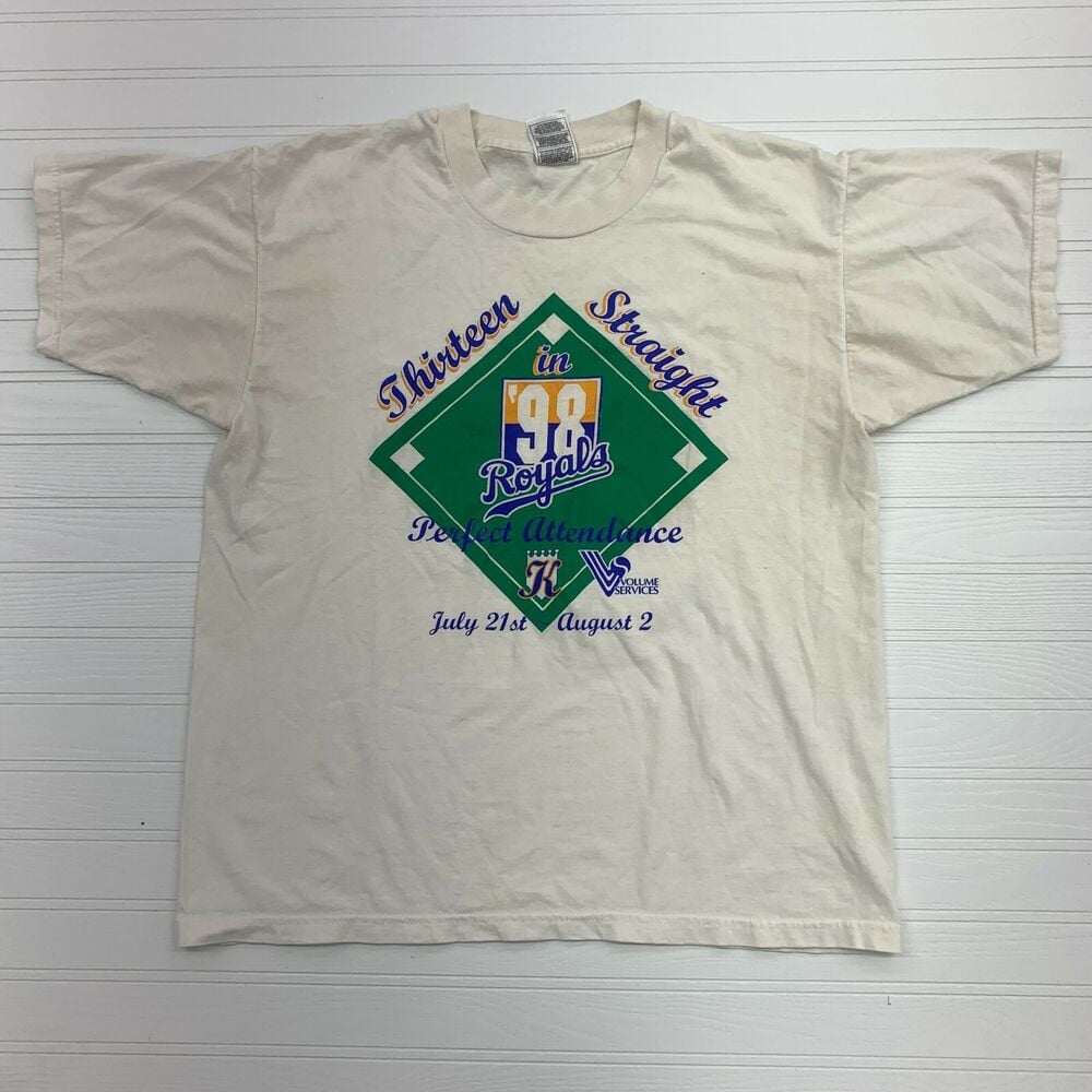 Vintage Kansas City Royals 1998 Promo T Shirt