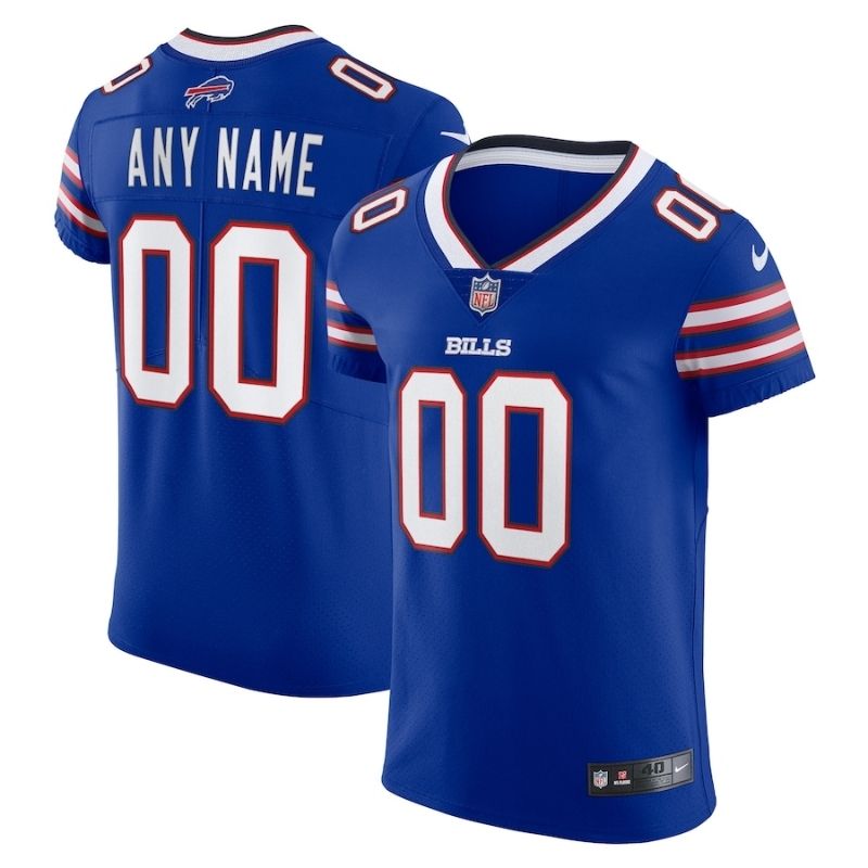 Buffalo Bills Team Custom Jersey Unisex Pro Official – Blue