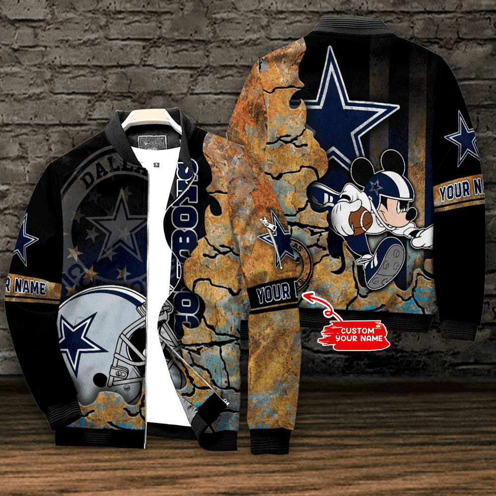 Dallas Cowboys Personalized Unisex Bomber Jacket BJ383