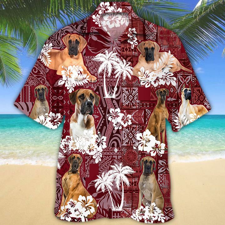 Great Dane 3 Hawaiian Shirt, Hawaiian Shirt For Dog Lovers