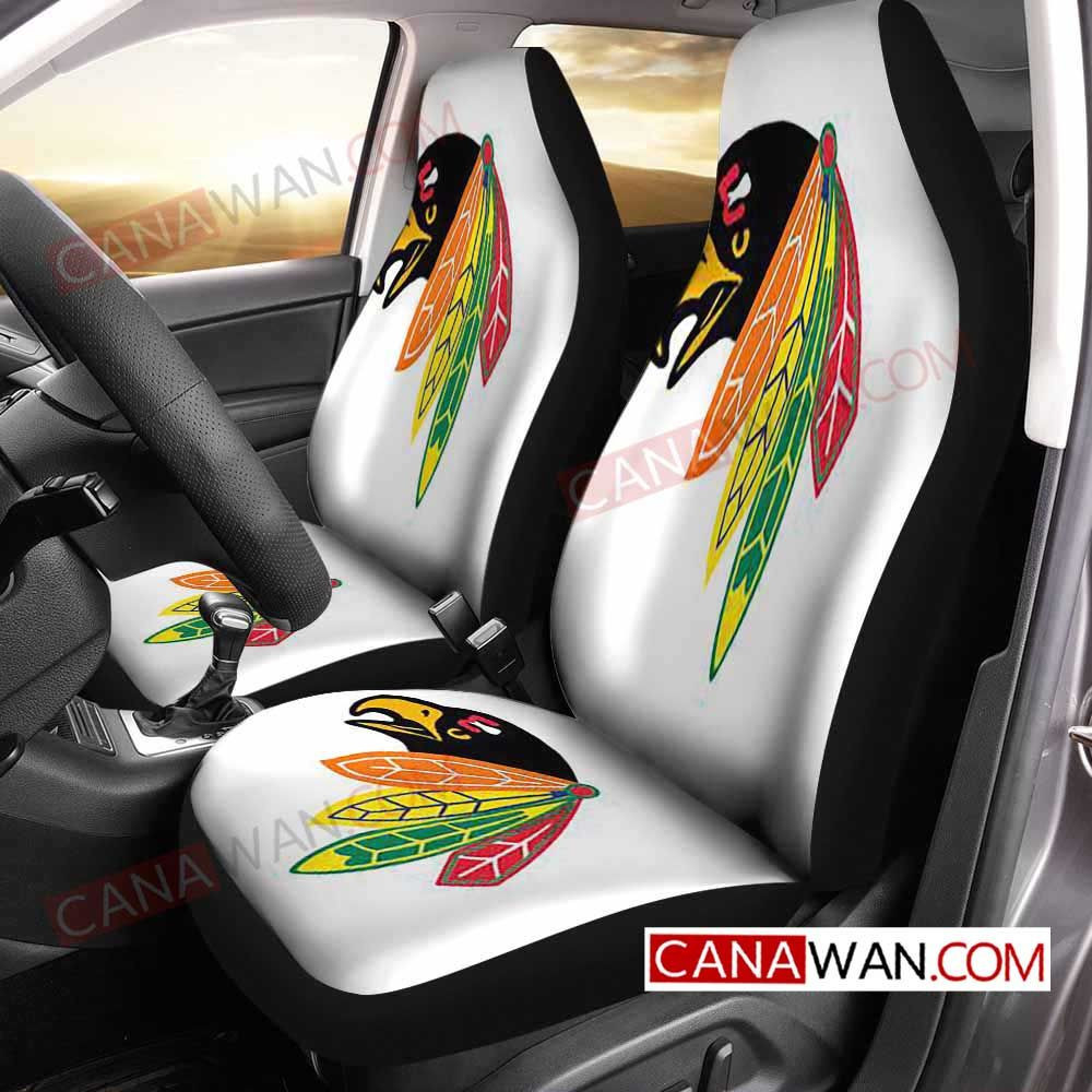 Chicago Blackhawks Car Seat Cover Set CSC4921