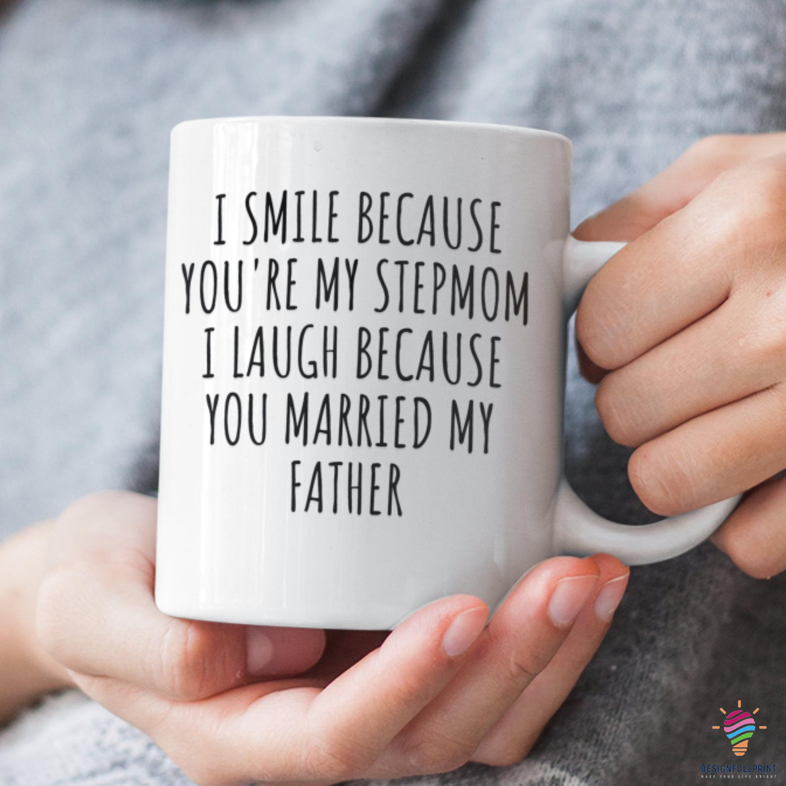 Gift For Bonus Mom I Smile Because Y …