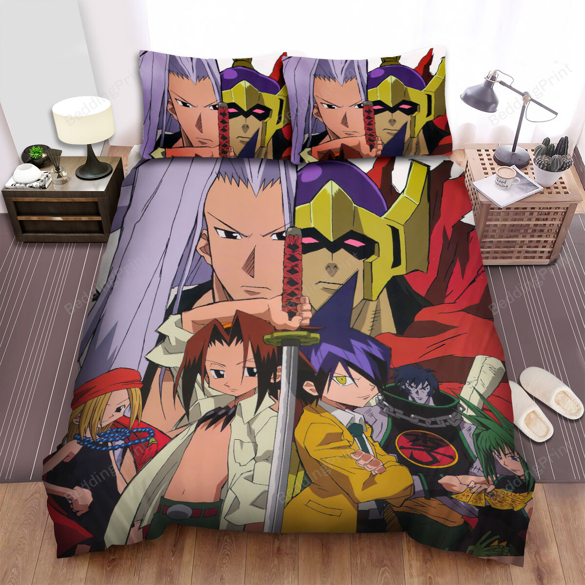 Shaman King Vintage Anime Poster Bed &hellip;