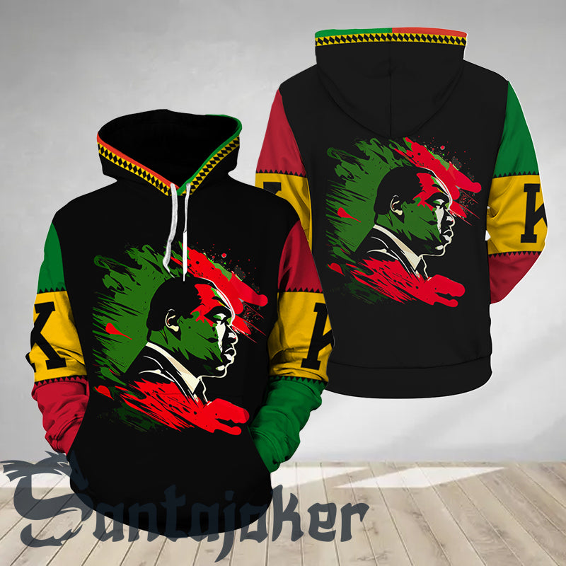 African American Martin Luther King Hoodie & Zip Hoodie