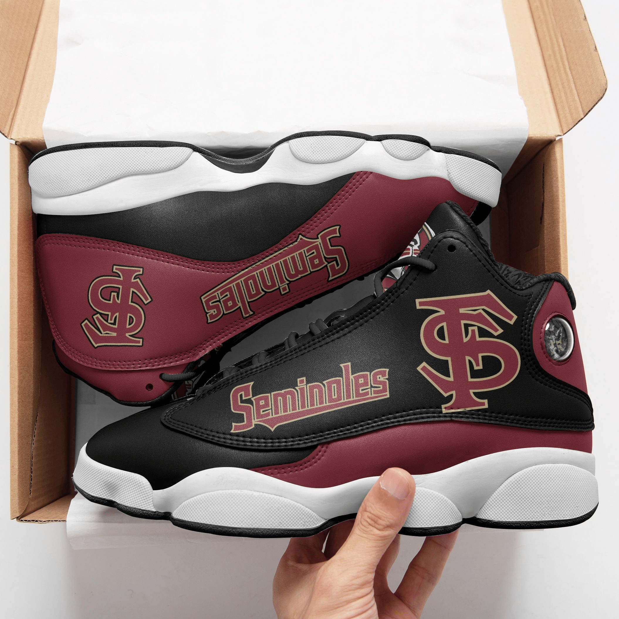 Florida State Seminoles Air Jordan 13 Sneakers JD13 V1152