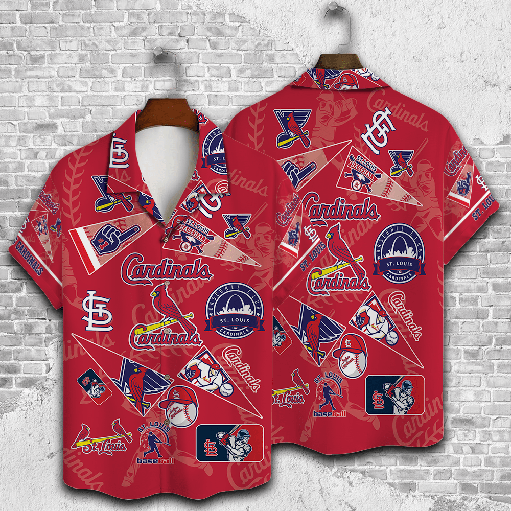 St Louis Cardinals In 3D Unique Hawaiian Shirt