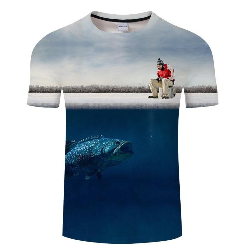 Fishing Under The Ice T-Shirt