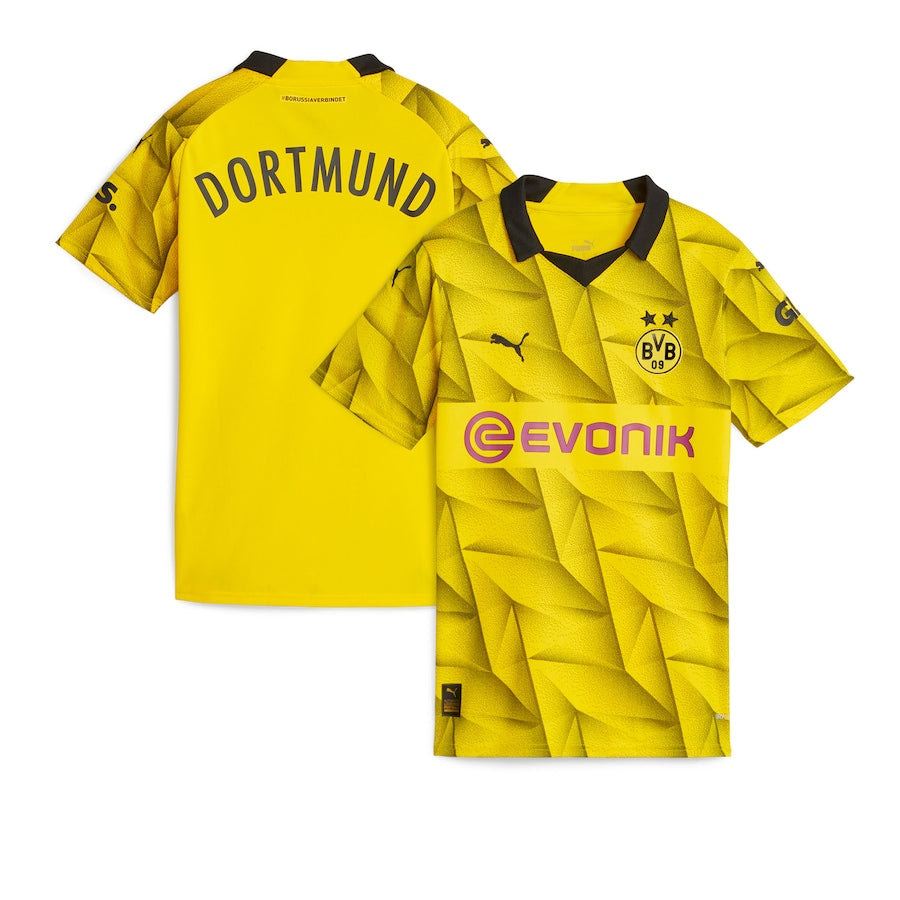 Borussia Dortmund Puma 2023/24 Third Custom Jersey – Yellow