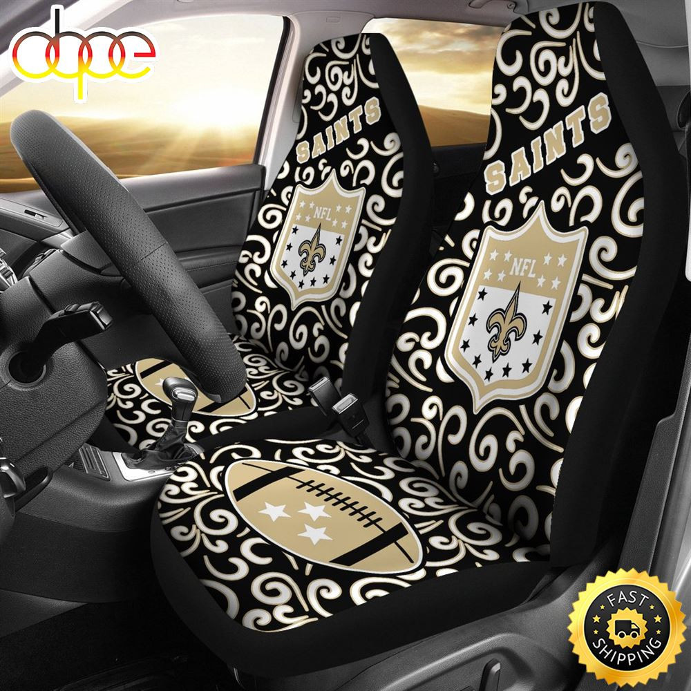 New Orleans Saints Car Seat Covers Set CSC5184