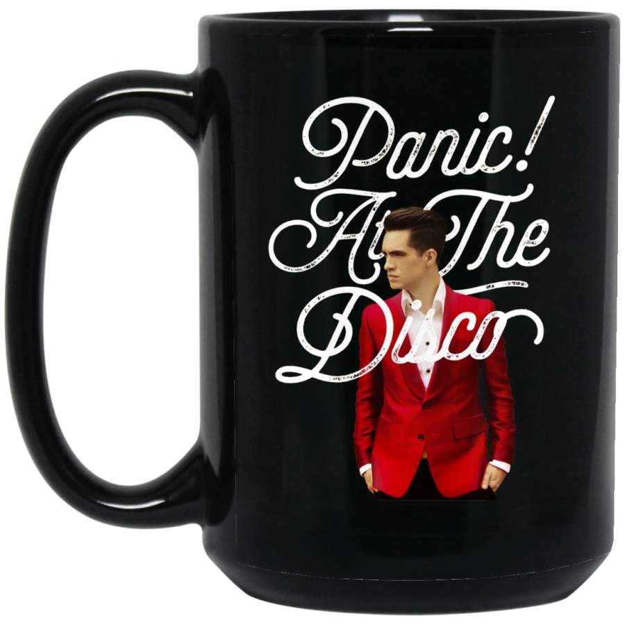 Panic! At The Disco Tour vintage Big Black Mug