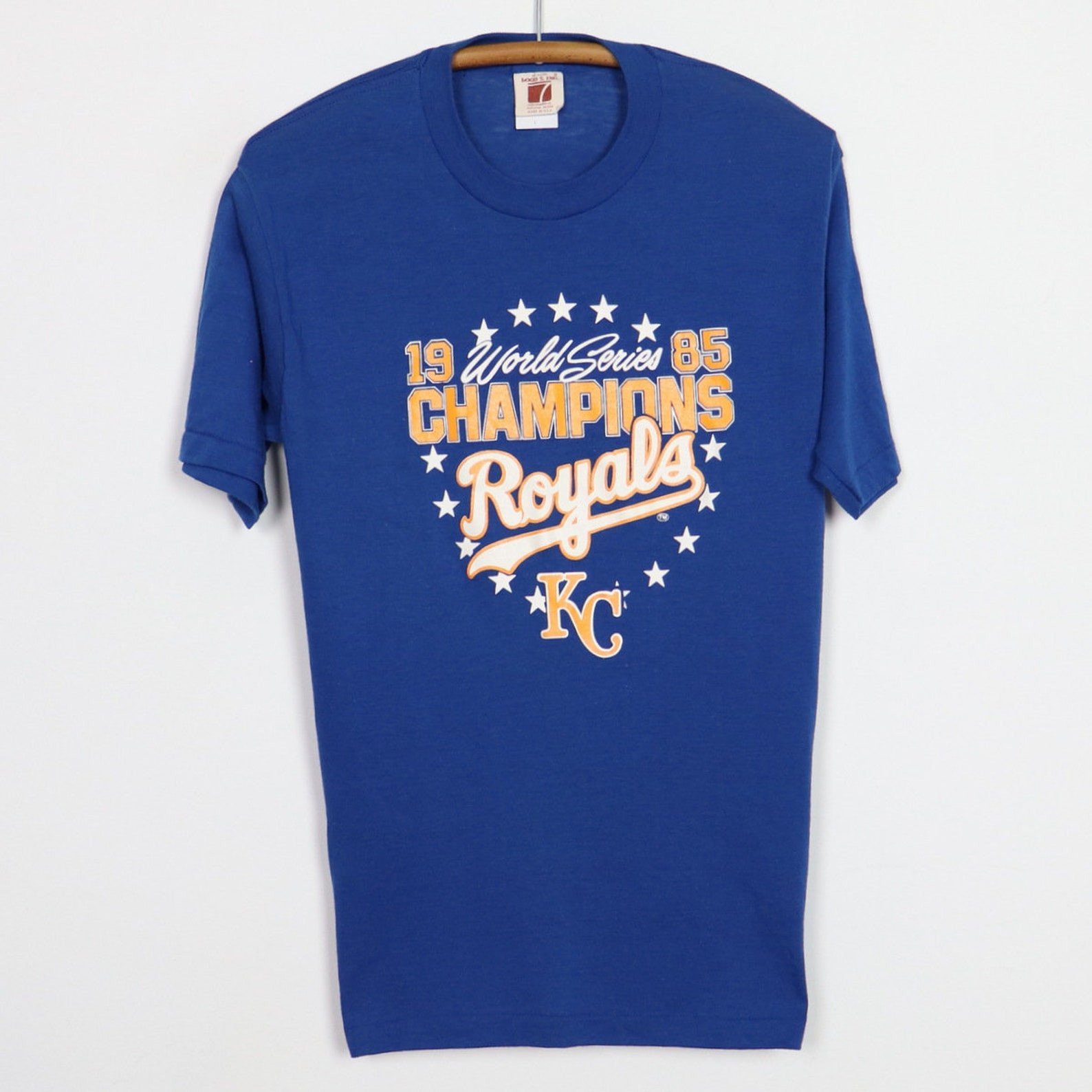 Vintage 1985 Kansas City Royals World Series Champions Shirt