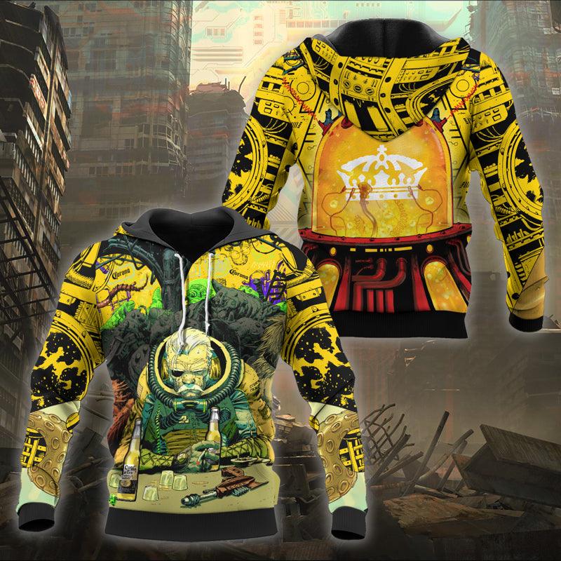 The Old Man Of Fear Agent Drink Corona Extra Hoodie & Zip Hoodie