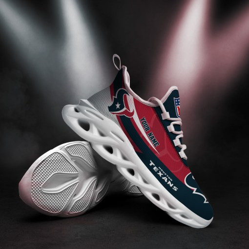 Houston Texans Personalized Clunky Sneaker Max Soul Shoes MS2680