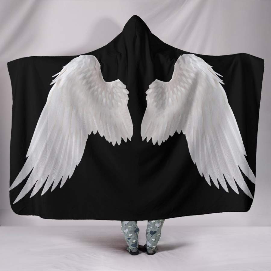 Angel Wing Pattern Print Blanket