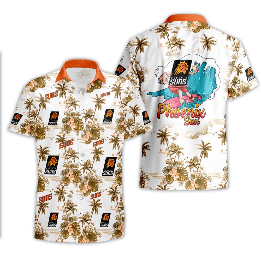 Phoenix Suns National Basketball Association 2023 Aop Hawaiian Shirt
