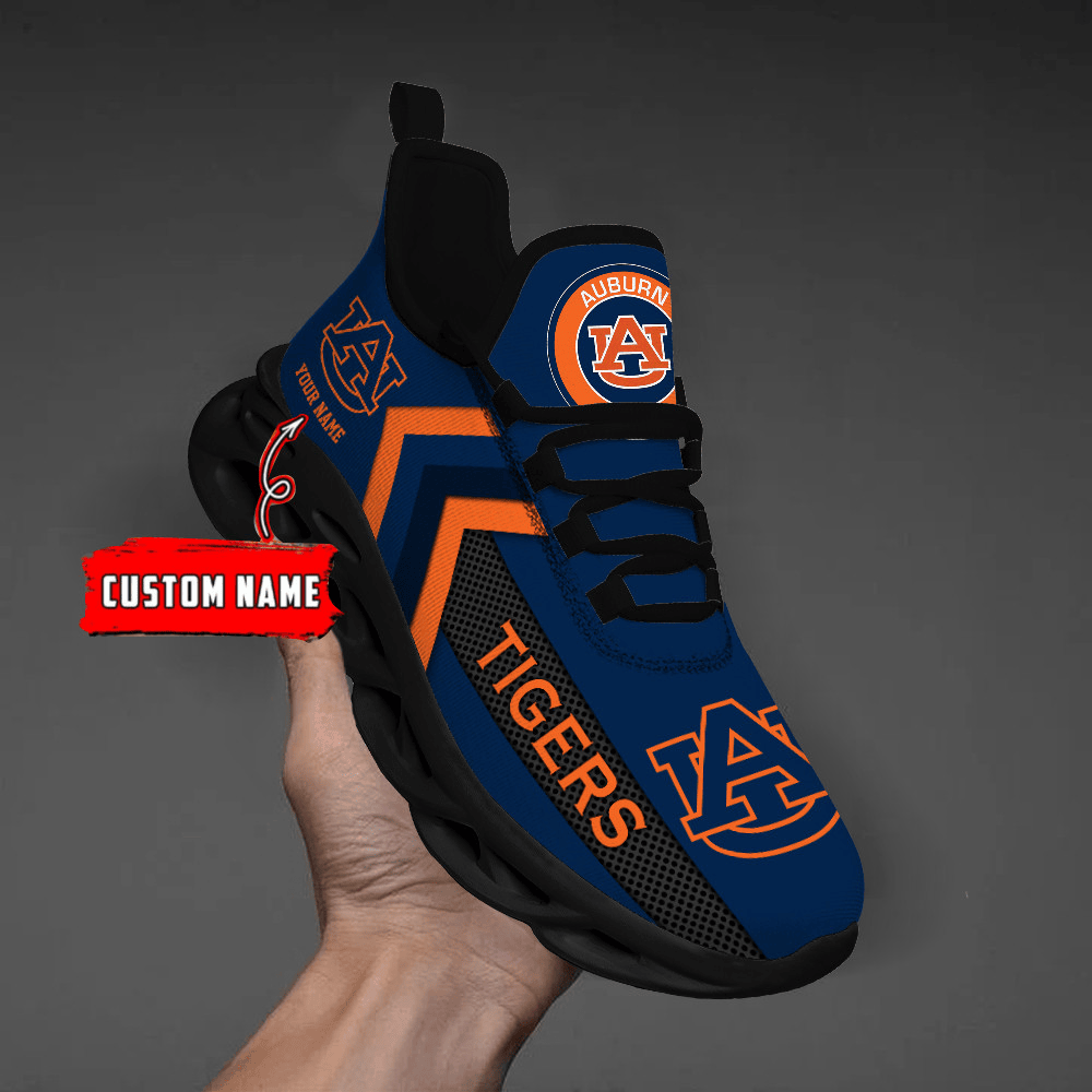 Auburn Tigers Personalized Custom Name Max Soul Shoes 221