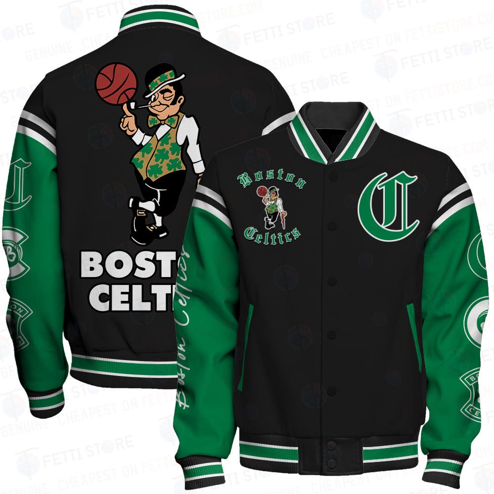 Boston Celtics National Basketball Association AOP Varsity Jacket SFAT Ver 02