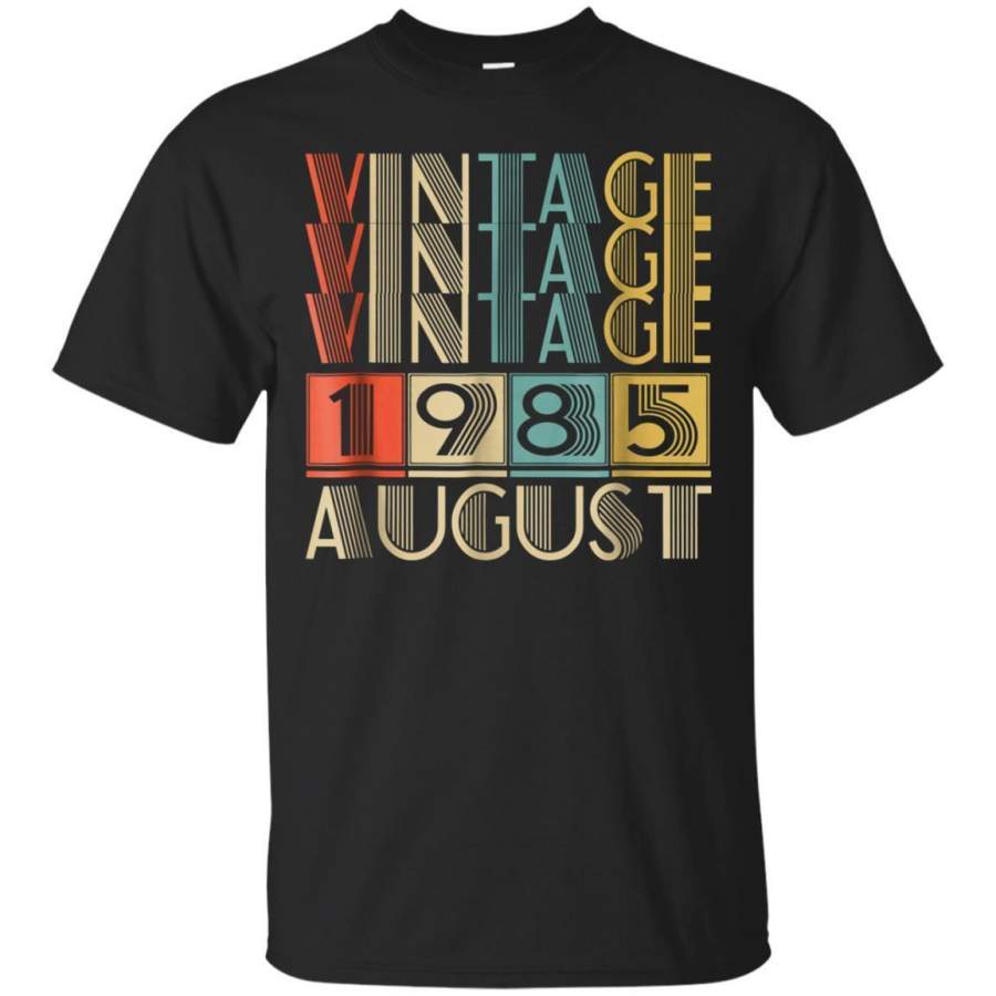 AGR Retro Vintage 1985 August Classic Men’s T-shirt