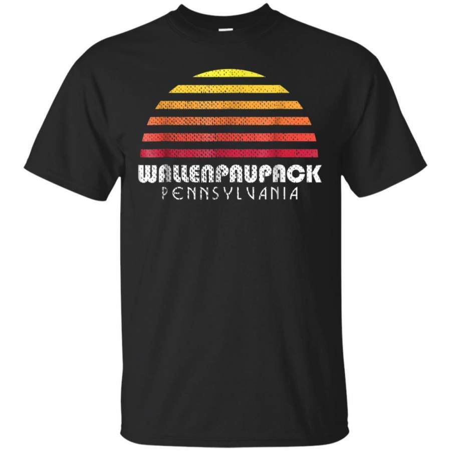 AGR Lake Wallenpaupack Shirt  Retro Vintage Style Sunset Jaq T-shirt