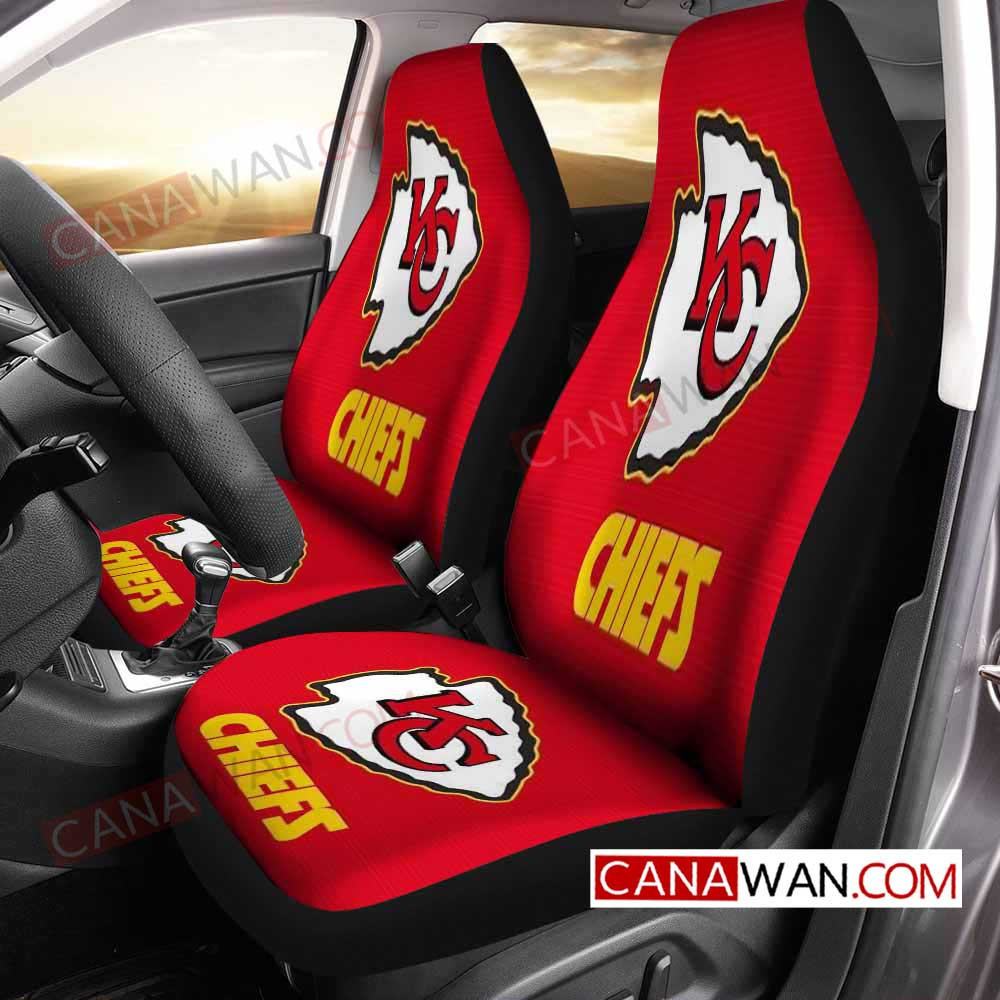 Kansas City Chiefs Car Seat Cover Set CSC7162