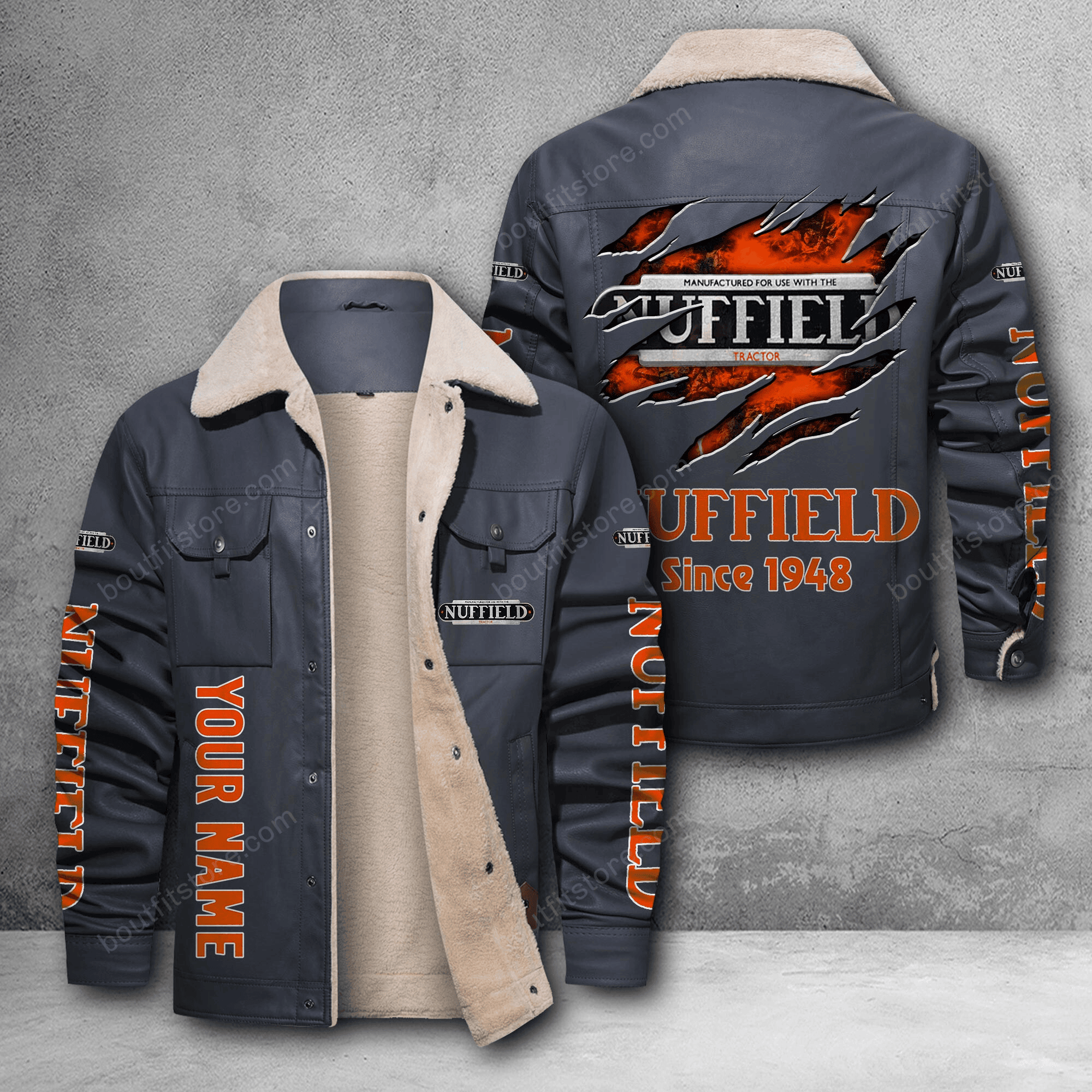 Nuffield DMH Custom Name Stand Collar Jacket