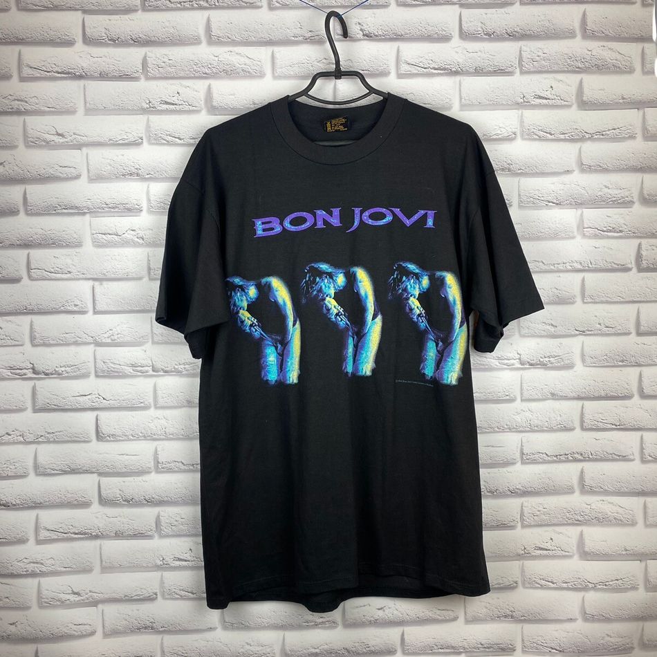 Bon Jovi Brockum Made in Usa Big Log …