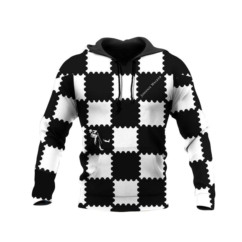 Gorgeous Gingham Johnnie Walker Hoodie & Zip Hoodie