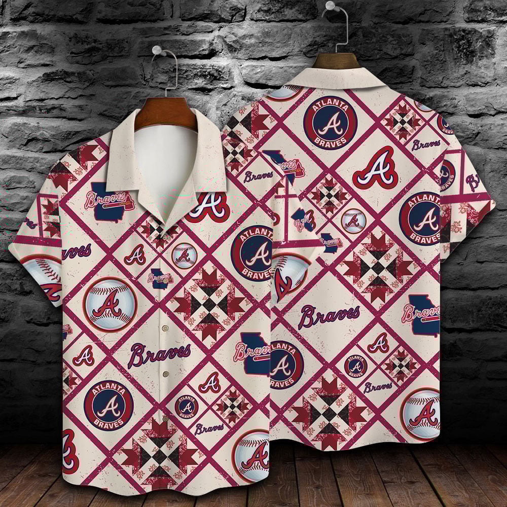 Atlanta Braves Mlb Summer 3D Hawaiian Shirt