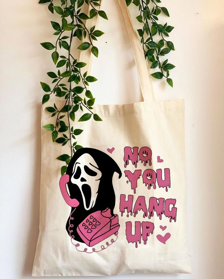 Scream Movie Vintage Tote Bag ,horror Movie Tote Bag, Best Tote Bags Ideas, Cute Tote Bags Ideas, Tote Bag Design Ideas, Girls Tote Bag, Best Canvas Tote Bags Ideas