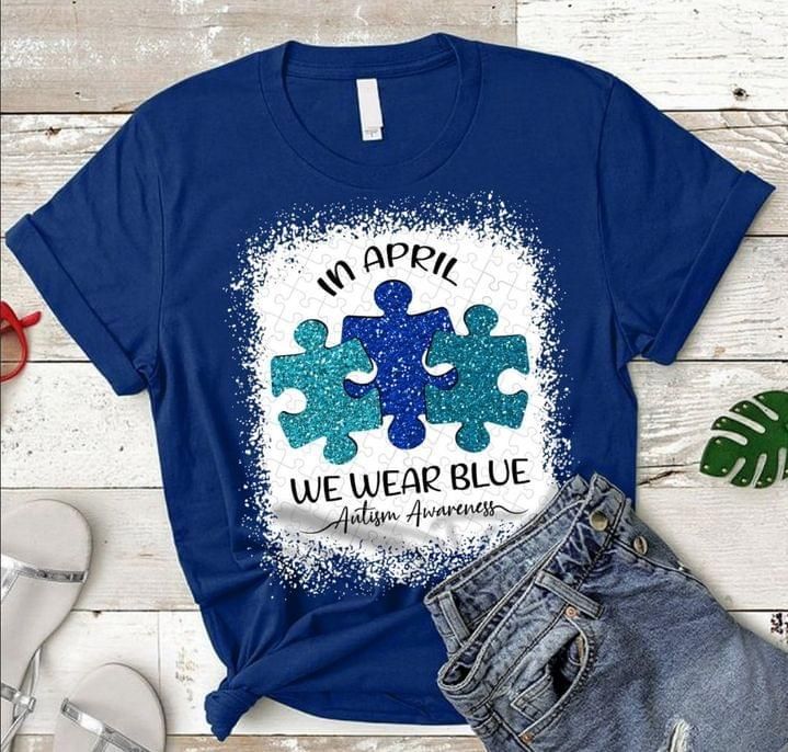 In April We Wear Blue Autism Support …