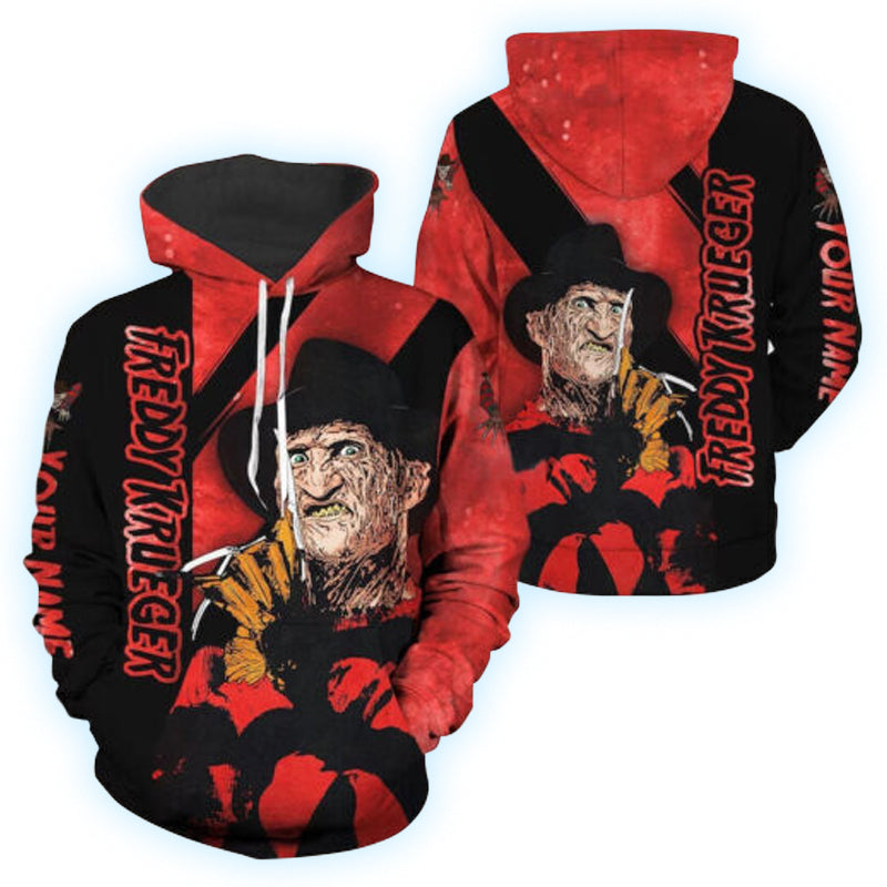 Personalized A Nightmare On Elm Street Freddy Krueger Hoodie