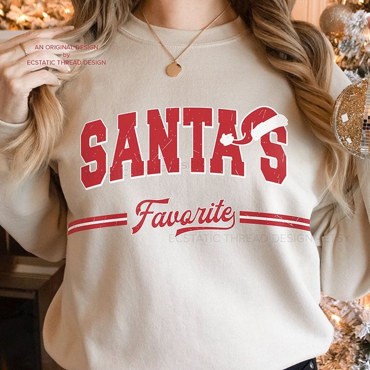 Vintage Santas Favorite Sweatshirt,  &hellip;