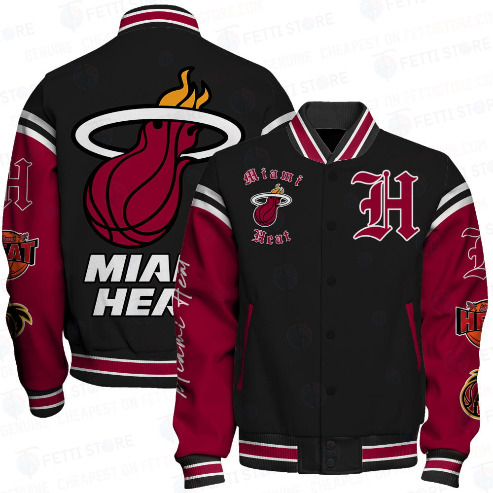 Miami Heat National Basketball Association AOP Varsity Jacket SFAT Ver 02