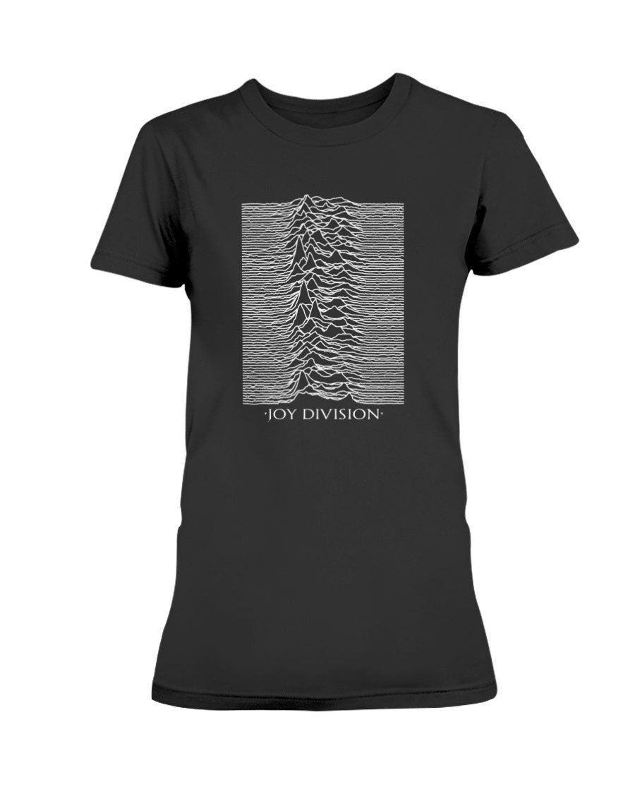 1980S Joy Division Vintage Rare Concert Tour 80S Rock New Wave Ladies T Shirt 091021