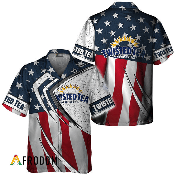 Twisted Tea Fourth Of July Esports Hawaiian Shirt