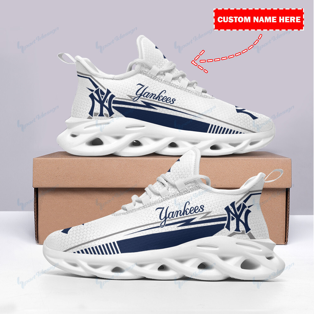 New York Yankees Personalized Clunky Sneaker Max Soul Shoes Ver 33