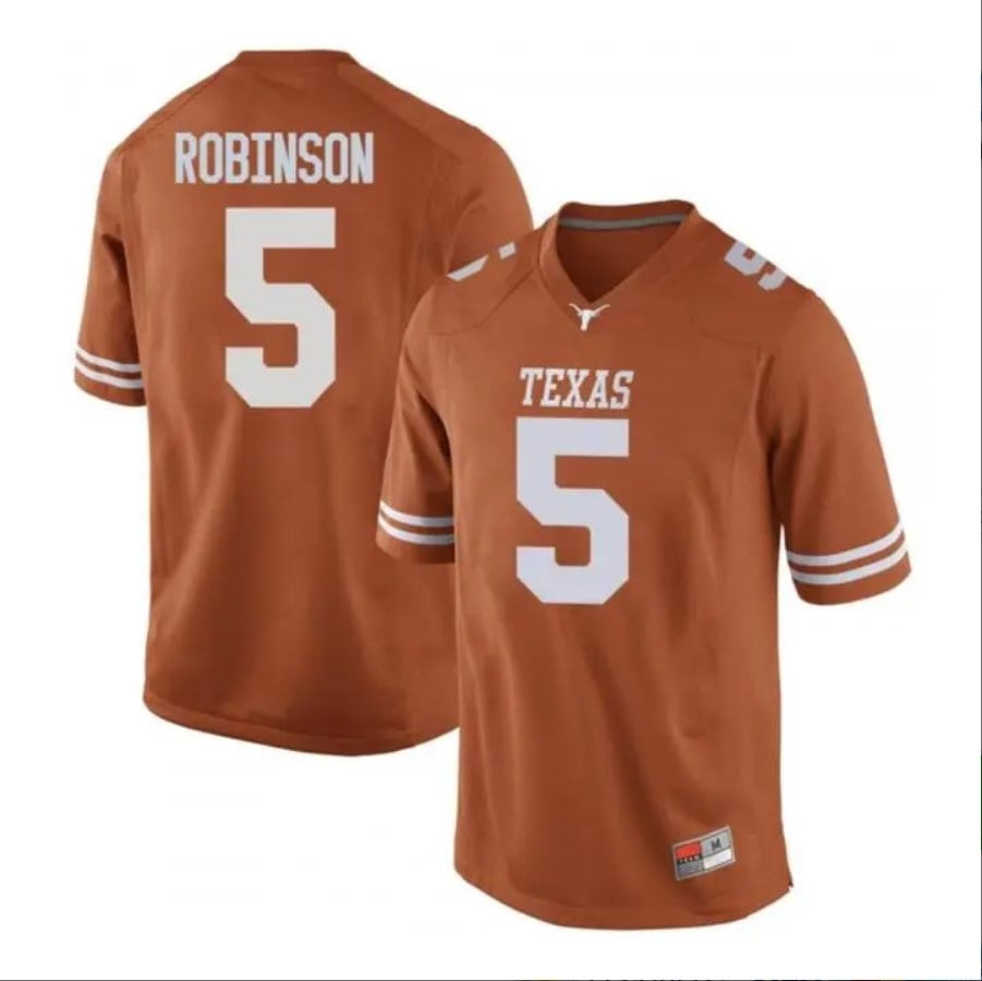 Bijan Robinson Texas Longhorns Jersey – All Stitched