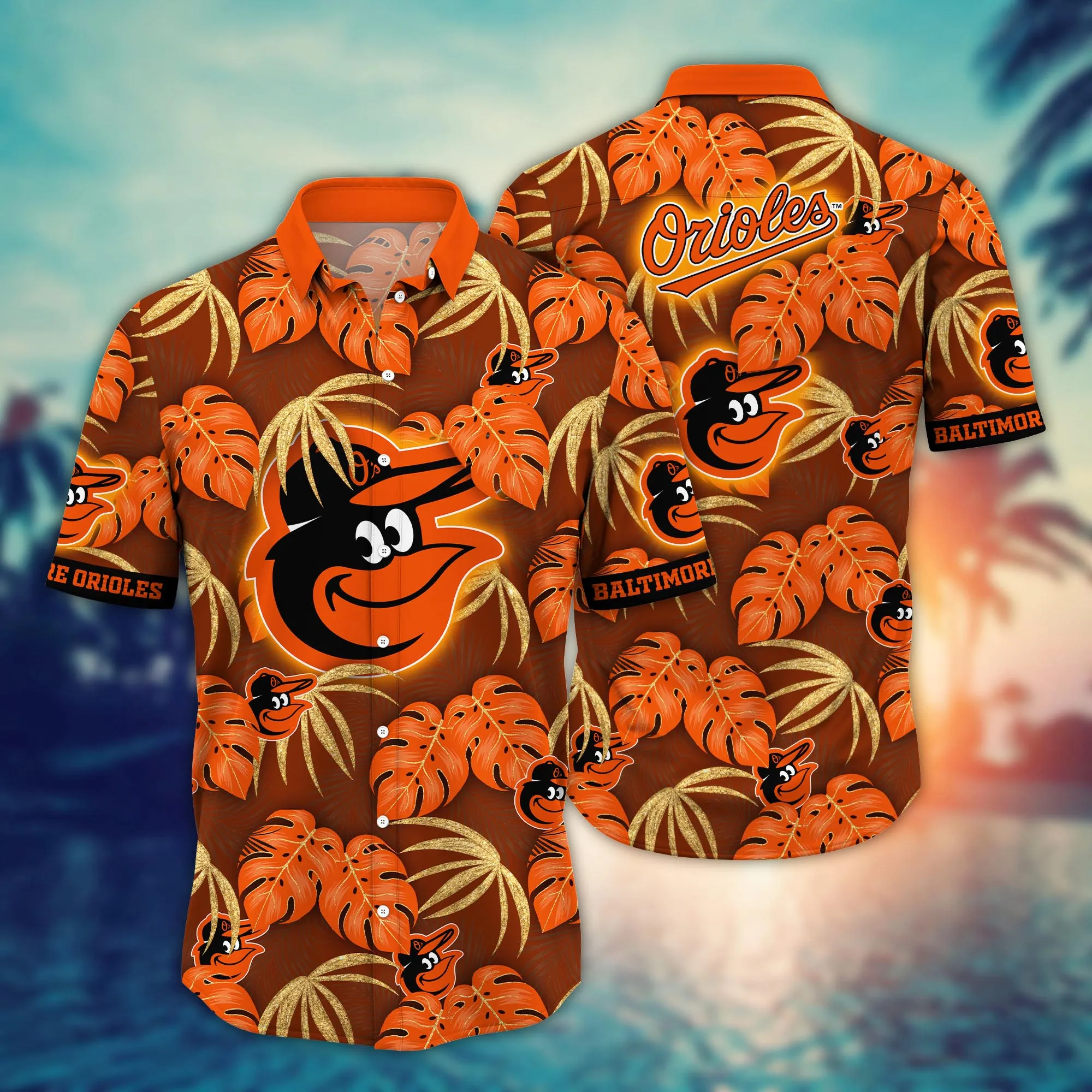 Baltimore Orioles Mlb Hawaiian Shirt Coconut Water Aloha Shirt