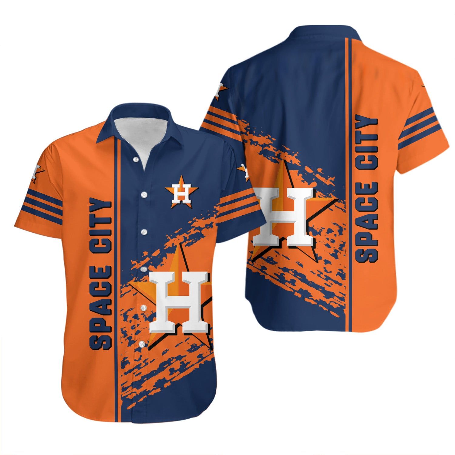 Houston Astros Hawaiian Shirt Quarter Style – Mlb