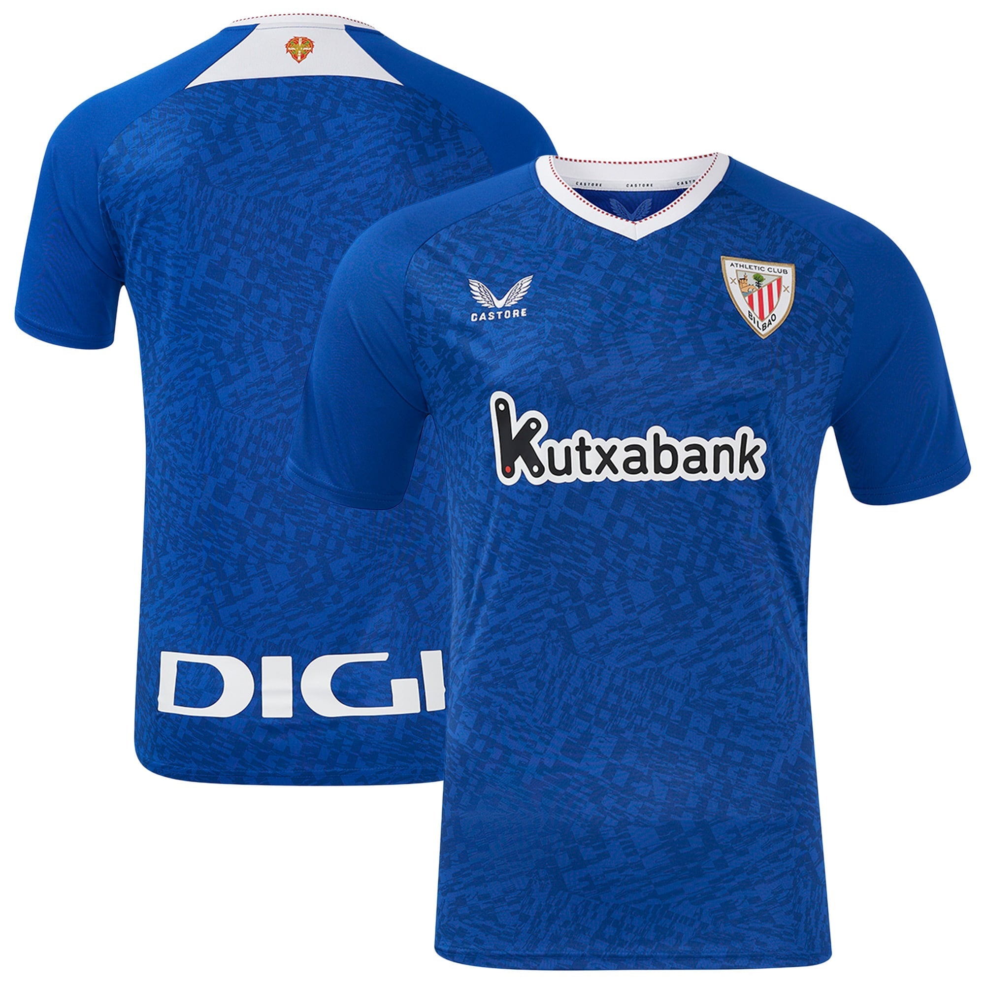 Athletic Bilbao Castore Away Shirt 2024-25 Custom Jersey – Blue