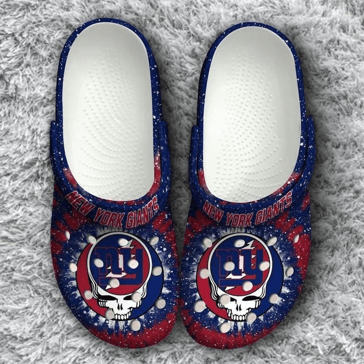 New York Giants Grateful Dead Crocss Clog Shoes Ver52