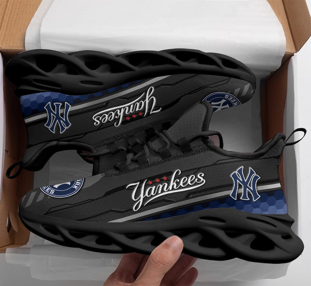 New York Yankees Personalized Clunky Sneaker Max Soul Shoes Ver 57