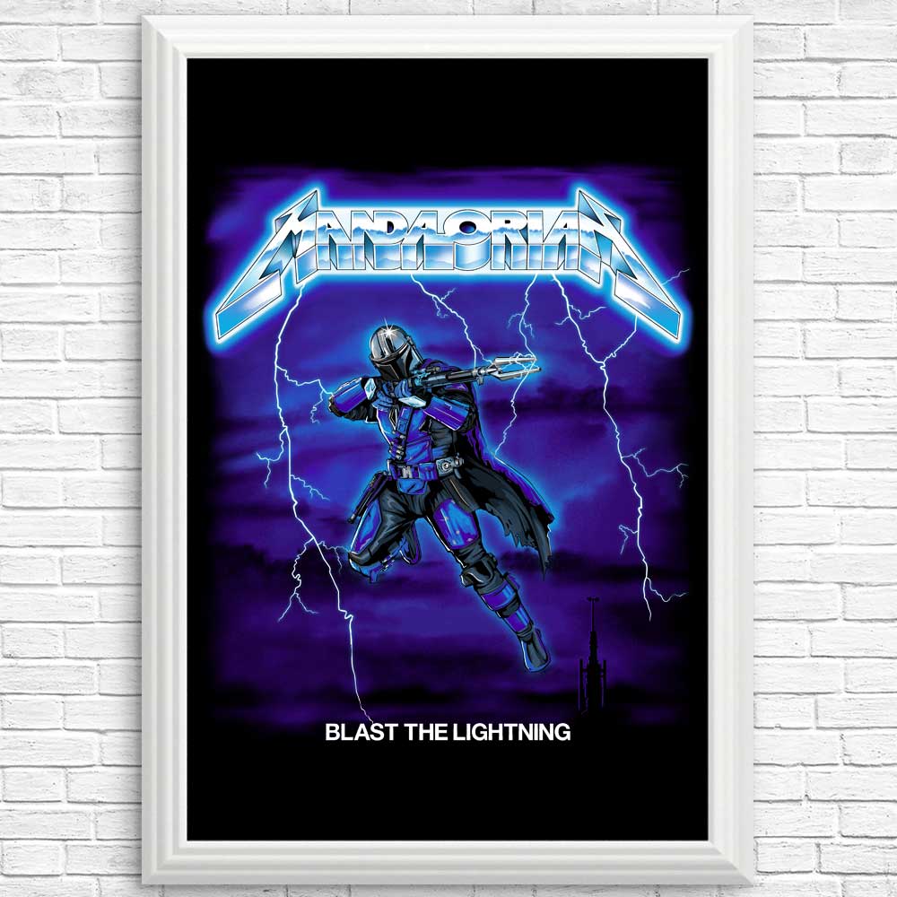 Blast the Lightning - Posters & Prints x Designed By Teepulsestore x Halloween Collection From Snorider