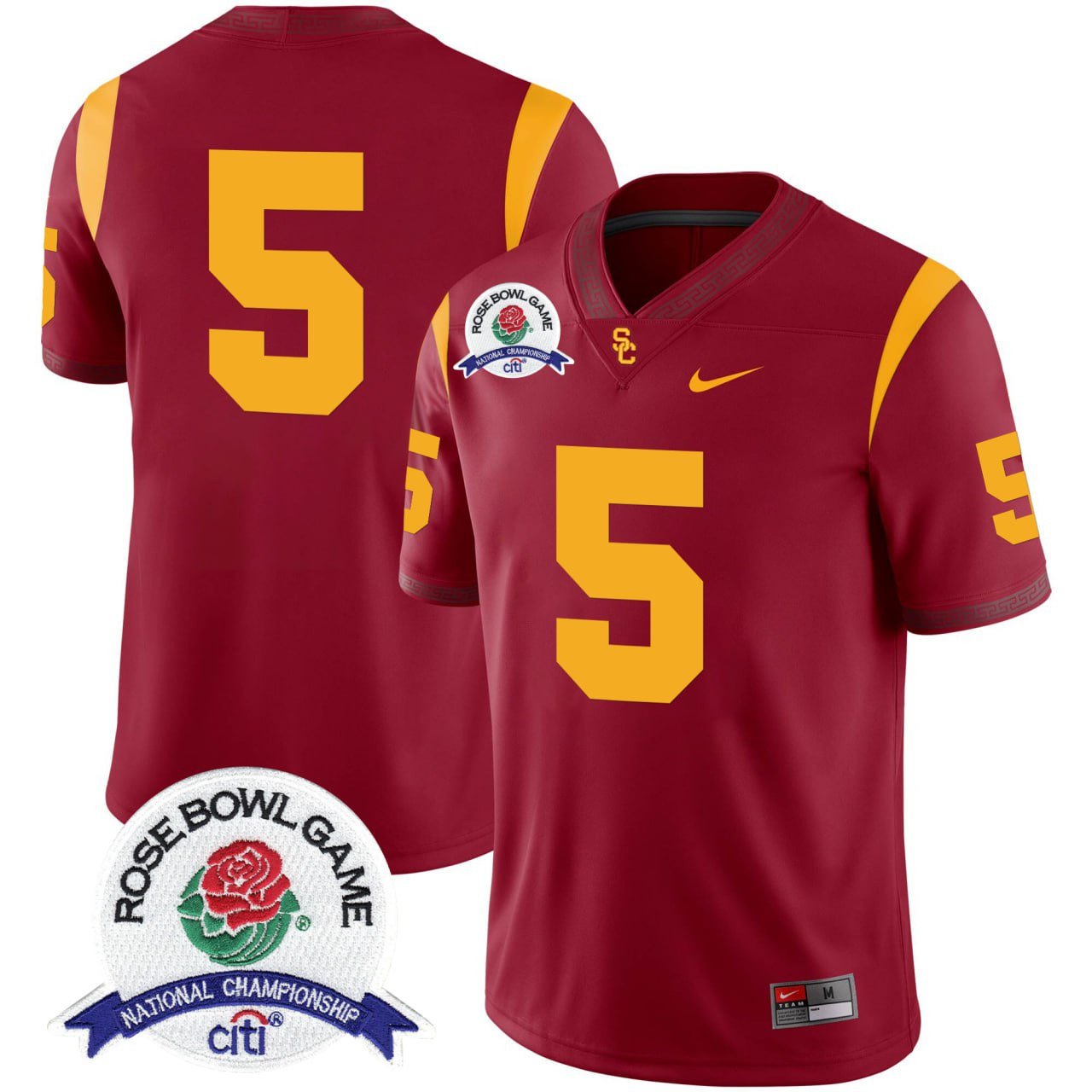 #5 Usc Football Men Jersey – All Stitched