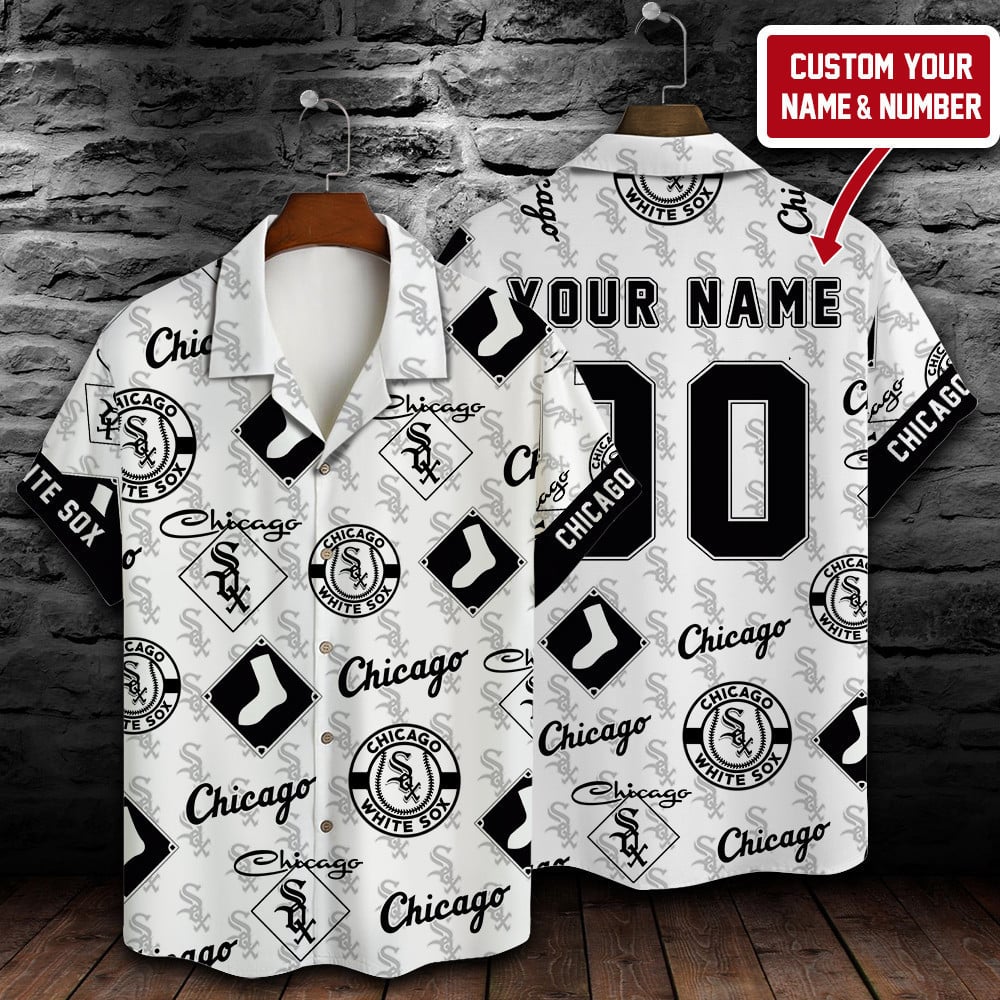 Chicago White Sox Mlb Custom Summer 3D Hawaiian Shirt