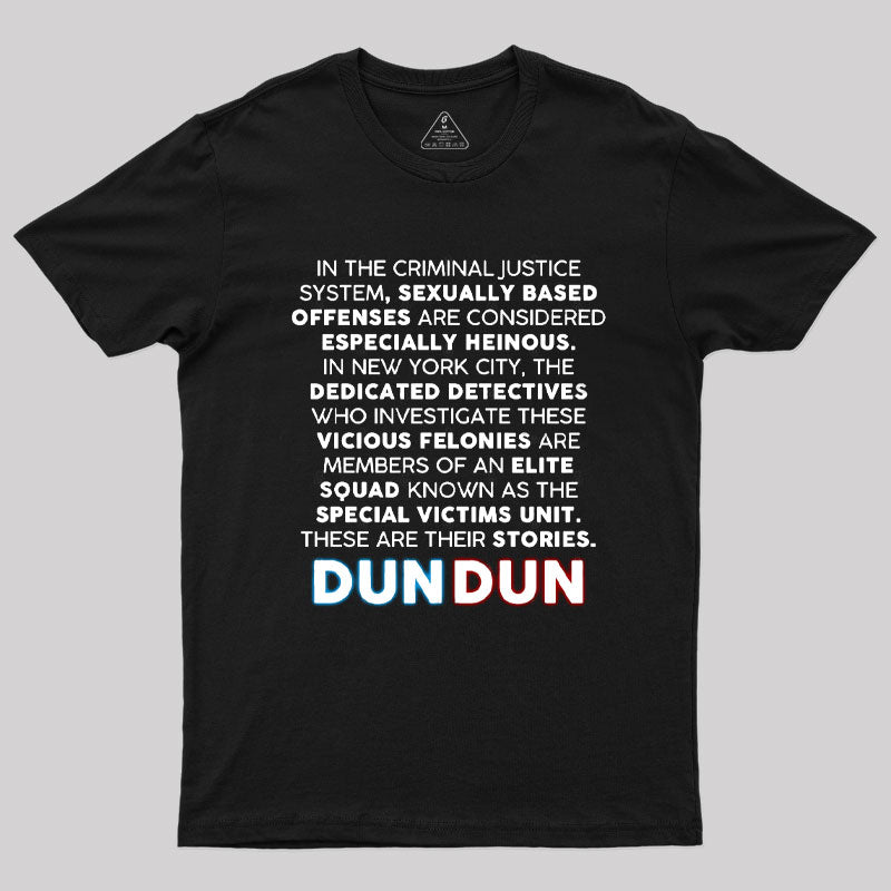 Law And Order Svu Opening Monologue T-Shirt X Halloween Collection From Snorider