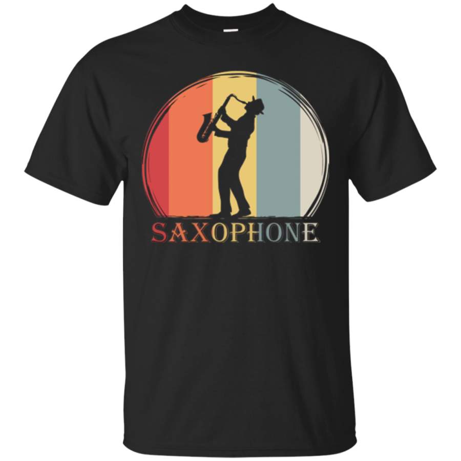 AGR Vintage Retro Saxophone T-shirt