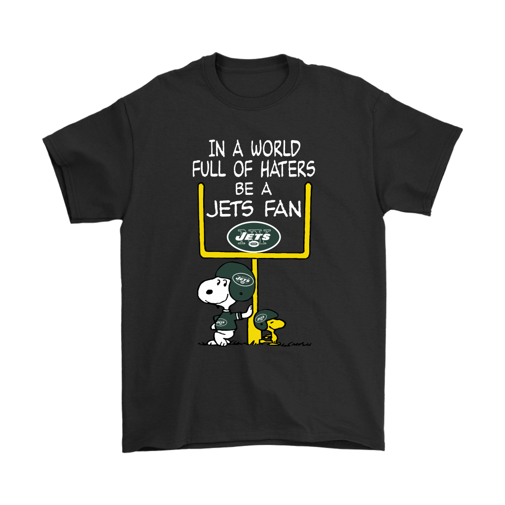 Onlyshirt - Graphic Tee - Shop From 1000 Unique Be A Jets Fan New York Jets X Snoopy Mashup Shirts